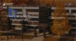 Desktop Screenshot of gradientadvisors.com